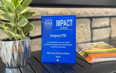 Impact7G, Inc. Honored with SBA Impact Award